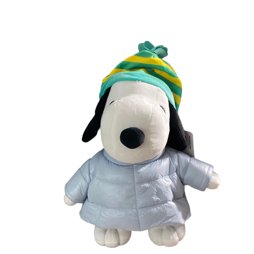 NEW Snoopy Blue Puffer Jacket 2023 Peanuts CVS Christmas Holiday Plush TikTok
